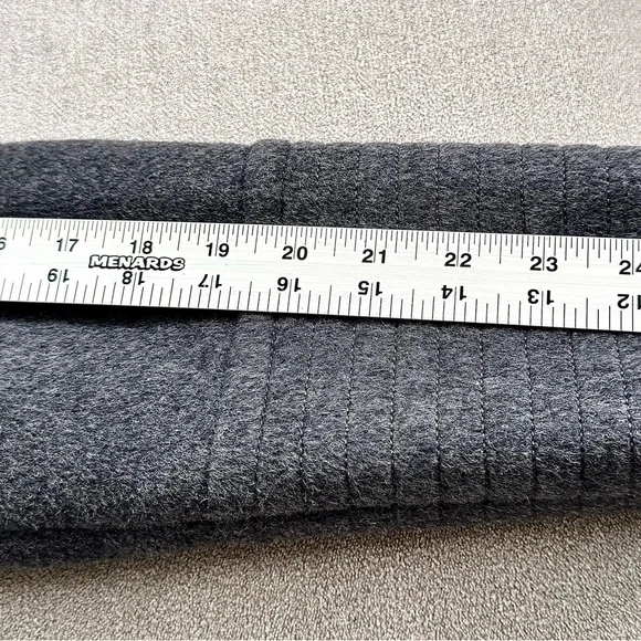 KARL LAGERFELD NWT WINTER ZIP AND SNAP COAT IN HEATHER GRAY XL - Picture 13 of 16